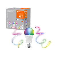 Glühbirne + LED-Streifen-Kit 8.5W 550lm 110° RGB CCT Dimmbar SMART+ WiFi Smart Bundle Ledvance