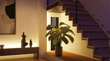 LED-Streifen 3m 20W 1700lm IP20 Weiß und Farbe Ambiance RGB + TW Weiß Smart SMART Zigbee Bluetooth Solo Philips HUE