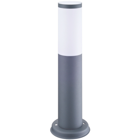LED-Gartenleuchte E27 OSLO TUBA GOLDLUX (Polux) LOW GRAY 45cm