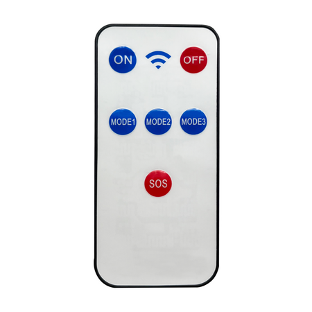 Solar-LED-Strahler mit Dämmerungssensor IP44 180lm 6000K + Fernbedienung