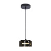Hängende Decke Lampe Hanging GX53 Schwarz Ophelia Sanico Goldlux