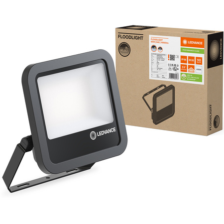 LED-Flutlicht 69W 10000lm 4000K IP66 Schwarz LEDVANCE Flutlicht