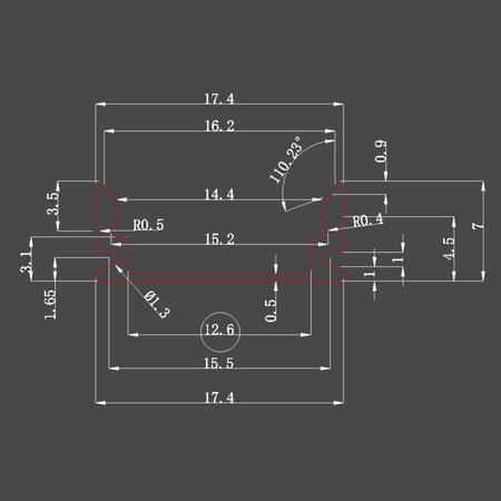 Aluminium-Profilabdeckung für LED-Streifen Silber Sanico Goldlux