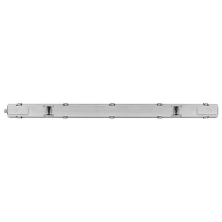 Schlagwettergeschützte Leuchte 120cm 2xT8 G13 IP65 + LED-Leuchtstoffröhren 18W 4000K Neutral Masterled