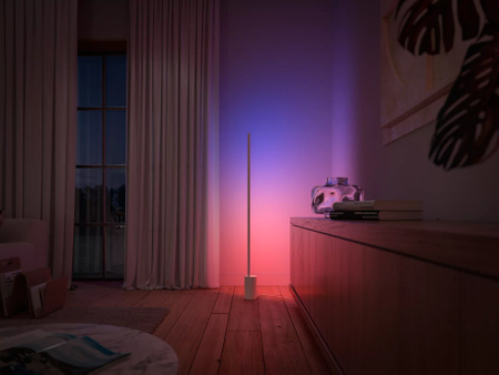 SIGNE GRADIENT LED Stehleuchte SchwarzEU/UK 29W CCT RGB PHILIPS HUE Bluetooth Zigbee