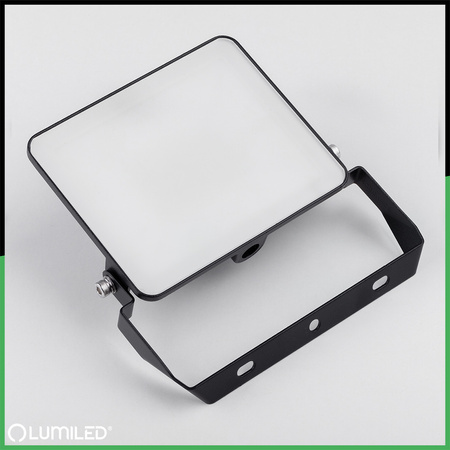 LED-Fluter AZZLER 20W 2400lm 4000K IP65 Außenstrahler Schwarz LUMILED