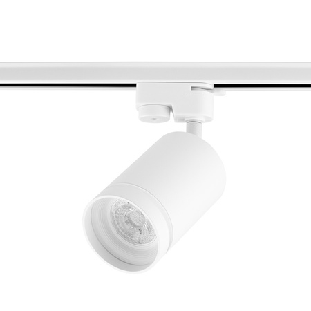 Beleuchtungsschienen-Set 1m Schiene + 2 x LED-Schienenstrahler GU10WEISS mit Zierring