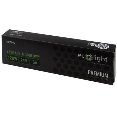 Ecolight Slim Premium 120W 24V LED-Modulnetzteil