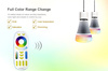 E27 LED Lampen 9W 850lm RGB+CCT WLAN Mi-Light - FUT012