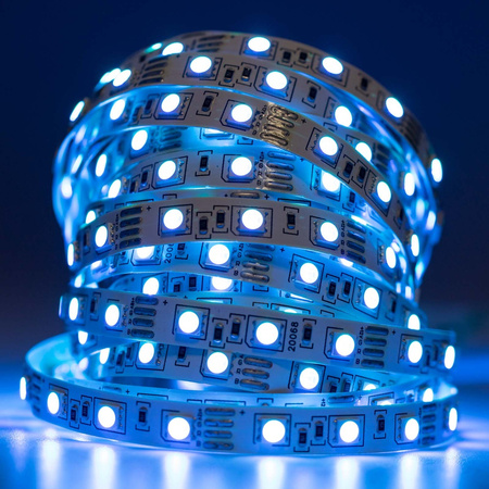 LED-Strip, LED-Streifen 12V 72W 300LED 5050 10mm 5m RGB LUMILED