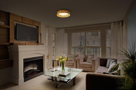 LED Plafond Deckenleuchte 18W 750lm 3000K Warm Brown 40cm Dekor Ledvance