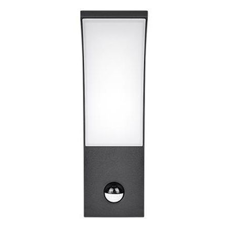 Garten-Wandleuchte LED-Außenleuchte 9W 4000K IP54 mit Bewegungs- und Dämmerungssensor