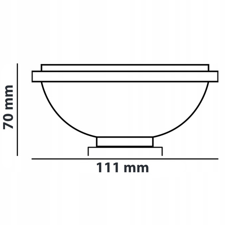 10x LED Lampen GU10, Glühbirne ES111 15W = 100W 1521lm 24° 3000K warm Silber LUMILED