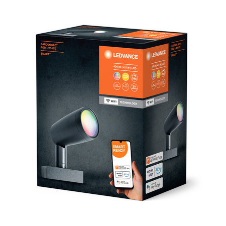 LED-Gartenstrahler RGB+W 5W SMART+ WiFi GARDEN 1 Spot LEDVANCE