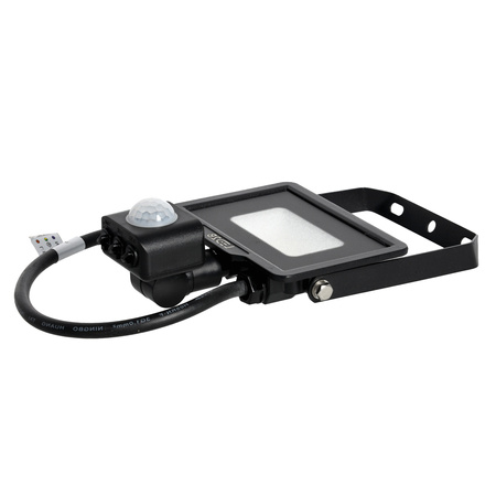 LED-Flutlicht 10W 800lm 4000K IP44 Schwarz mit Bewegungssensor LED2B KOBI MHC