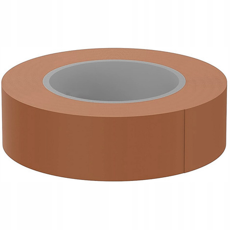 Starkes wasserdichtes PVC-Isolierband 15mm x 0,13mm Braun 10m