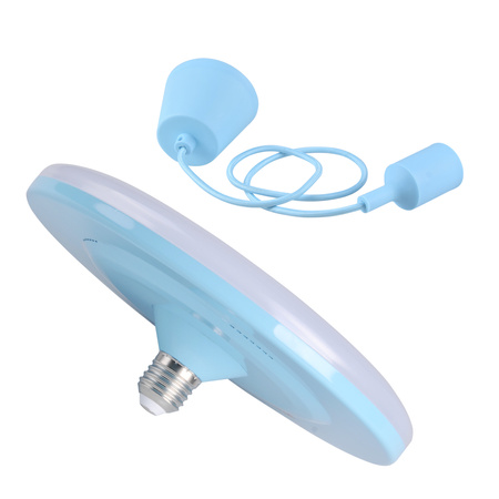 Hängende Deckenleuchte KIKI 1xE27 15W BLAU 3000K GOLDLUX (Polux)