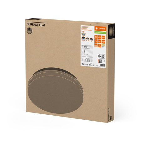 Plafond LED-Deckenleuchte 27W 3780lm 3000K - 4000K CCT Anbau Weiß 50cm Oberfläche Ledvance