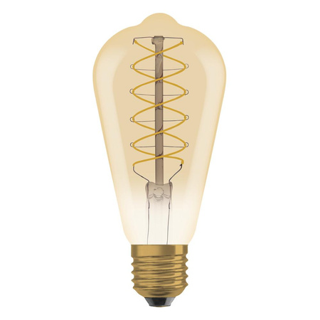 Dekorative LED-Glühbirne ST64 Edison E27 4.8W = 37W 420lm 2200K Warm 320° Filament Dimmbar Vintage 1906 Osram