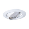 Set aus 3x TRIBIS II GU10 PAR16 10W Deckeneinbauleuchte rund Moving white + GU10 Leuchtmittel 400lm 3000K Warm KANLUX