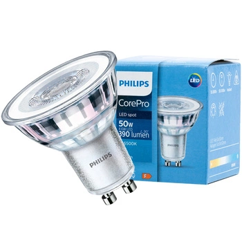 GU10 LED Leuchtmittel 4,6W = 50W 390lm 6500K Kalt 36° PHILIPS