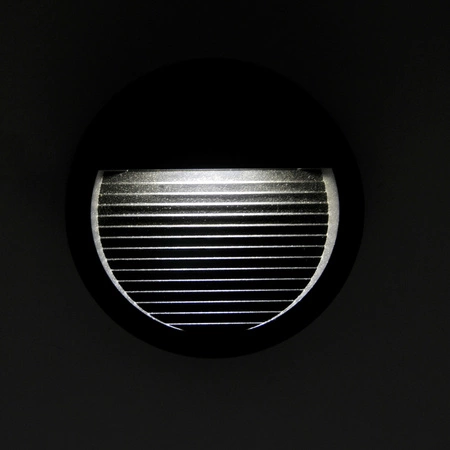 LED-Gartenanbau-Treppenleuchte 3W 60lm IP44 4000K grau Q8 GOLDLUX (Polux)