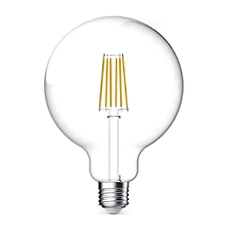 E27 G125 LED Lampen 10W=90W 960lm 4000K Neutralweiß 360° Filament