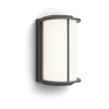 Garten-Wandleuchte LED-Fassadenleuchte für den Außenbereich 4.3W 800lm 2700K IP44 Anthrazit Reese Ultra Efficient Philips