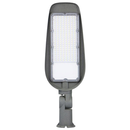 Straßenlaterne LED-Straßenleuchte verstellbar 50W IP65 6500K 5500lm GRAU