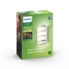 LED-Gartenlampe Wandleuchte PYTHON myGarden 6W 2700K IP44 Silber PHILIPS