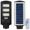 LED Fluter 200-1000lm 6000K IP65 10W Solar Schwarz mit Bewegungs- und Dämmerungssensor + Fernbedienung STREET-9 GOLDLUX (Polux)