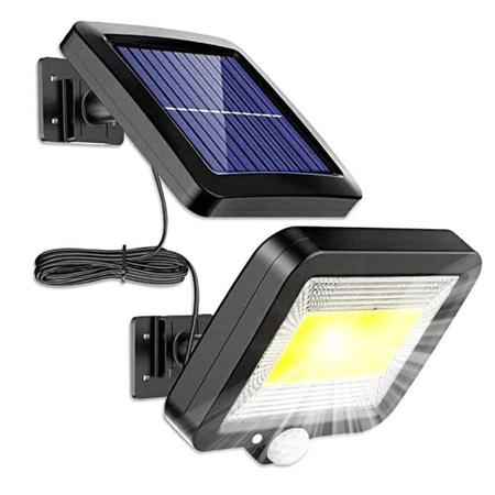 Solar-LED Fluter 5W 5500-6000K Kalt IP54 Masterled Bewegungssensor