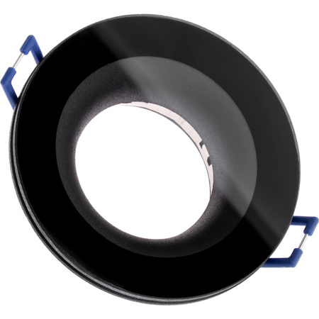 AQUA HALOGEN-Leuchte Einbauleuchte fest rund schwarz GU10 IP44