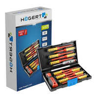 Präzisions-Elektroschraubendreher-Satz 13-teilig isoliert 1000V Hoegert Technik