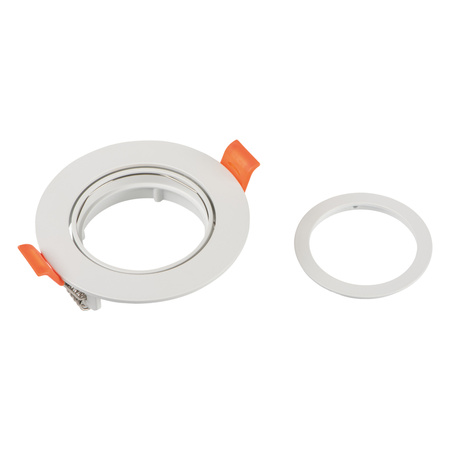 DALLA GU5.3/GU10 12AC/DC Deckeneinbauleuchte Circular Movable Weiß KANLUX