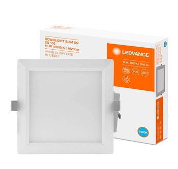 Einbau-LED-Panel 12W 6500K DOWNLIGHT Slim SQ155 LEDVANCE quadratisch