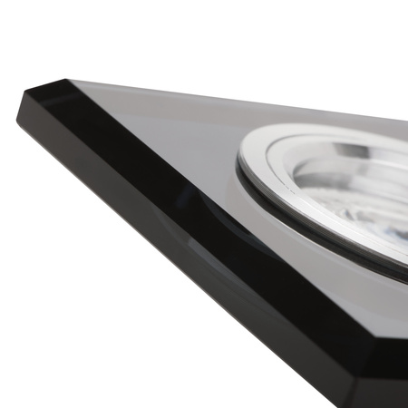 MORTA GU5.3 12AC/DC Deckeneinbauleuchte Quadratisch Transparent KANLUX