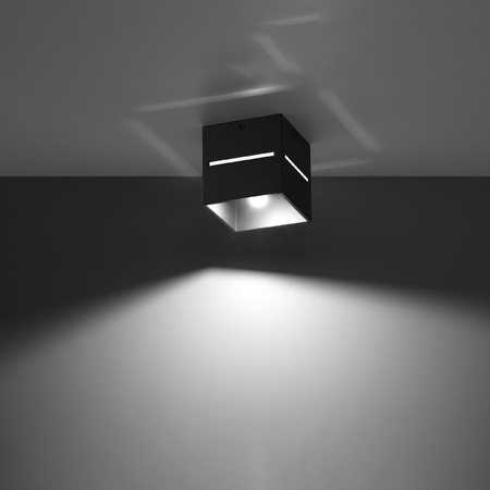 Aufbaustrahler LOBO G9 Cube Schwarz SOLLUX