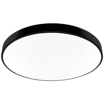 LED Plafond Deckenleuchte 80W 4000K CRI>85 HOUSTON Schwarz 80cm