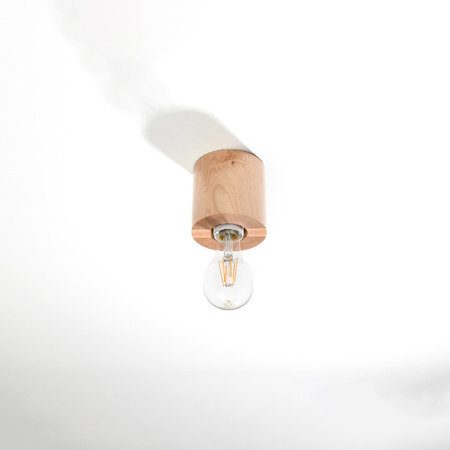 SALGADO E27 Spot Holzanbauleuchte SOLLUX