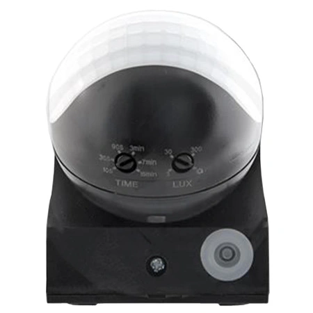 Bewegungsmelder für den Außenbereich Einstellbarer PIR IP44 Schwarz