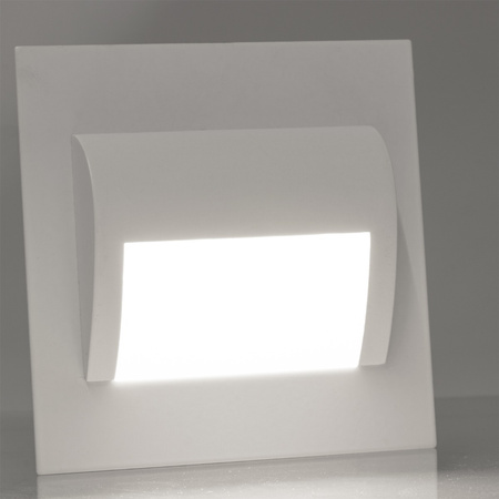 Decorus 9 LED 1,2W weiße PROVERO Treppenleuchte kalt