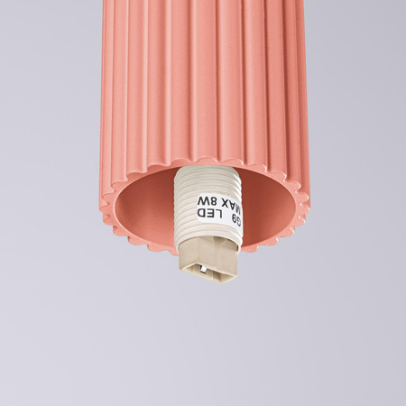 Badezimmer Deckenanbauleuchte G9 Rund Orange Modern Matt IP44 Halo Sollux