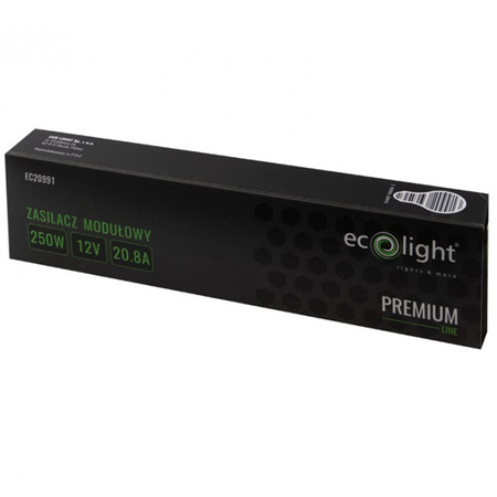 LED Slim Premium 250W 12V Ecolight Modulares Netzgerät