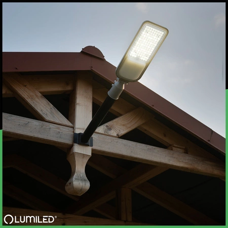 LED-Straßenlampe LUXOS2 Industrie-Straßenleuchte 100W 14000lm 4000K IP65 ALS LUMILED