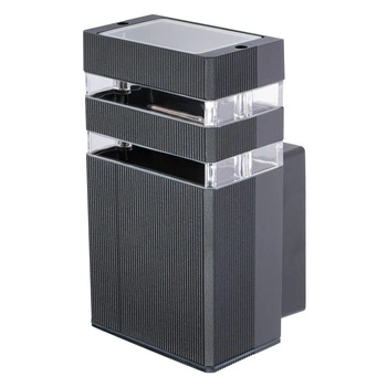 Fassade Wandleuchte INEZ Dunkelgrau GU10 ALUMINIUM IP54