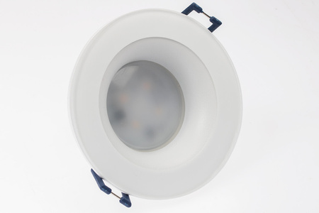 Einbaustrahler GU10 +E892Einbauspot HALOGEN IP44 Runde Weiß AQUA LUMILED