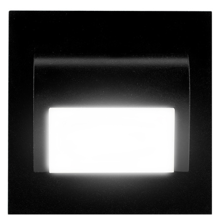 DECORUS 9 LED 1,2W Schwarz ProVero Kalttreppenleuchte