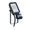 LED-Flutlicht 10W 1200lm 3000K/4000K/6500K IP65 mit Bewegungssensor Schwarz PHILIPS LEDINAIRE