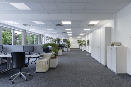 LED-Paneel Deckenleuchte 28W 3640lm 3000K Warm Anbauleuchte Einbauleuchte Weiß 60x60cm Comfort Ledvance